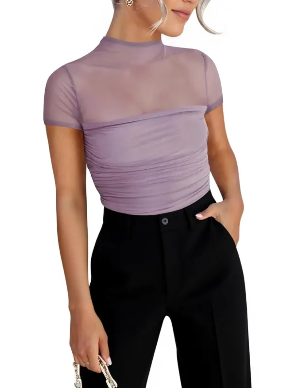 sheer mesh bodysuit 6