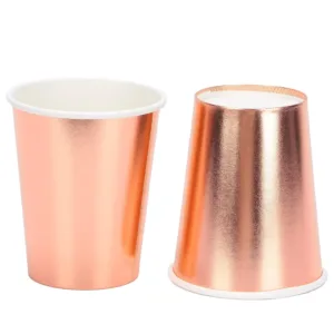 shiny paper cups 6