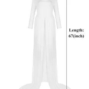 shoulder maternity gown 6