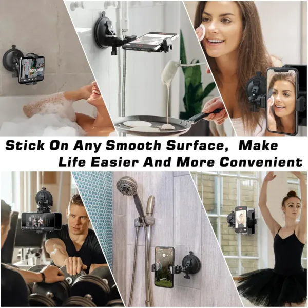 shower phone holder suction 3