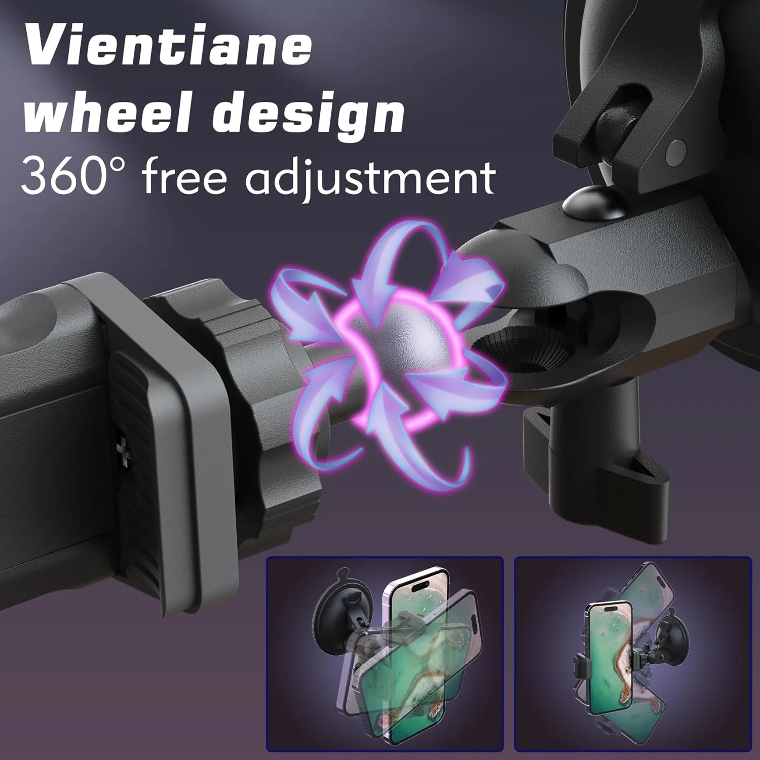 shower phone holder suction 5