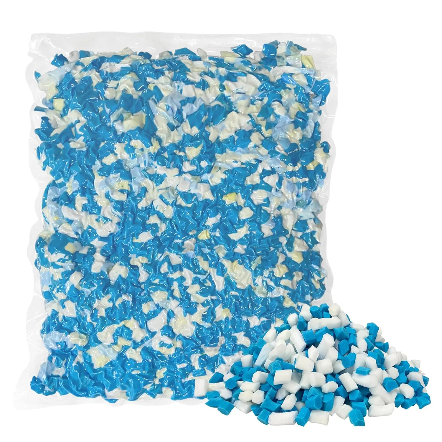 shredded memory foam filling 1