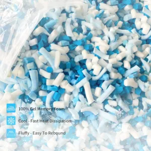 shredded memory foam filling 7