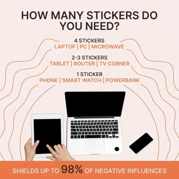 shungite phone stickers 6