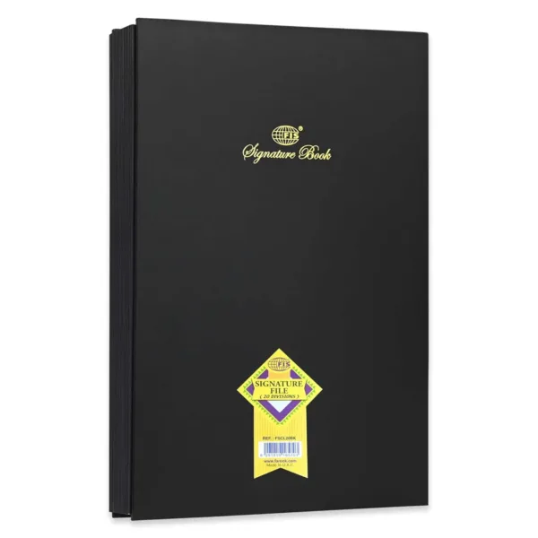 signature book black 1