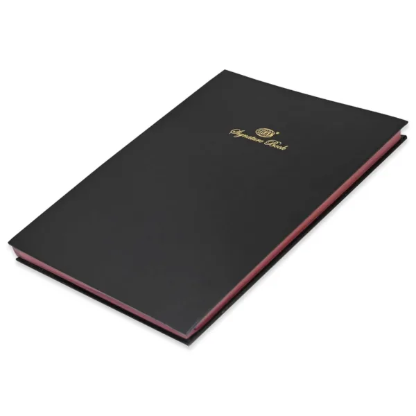 signature book black 3