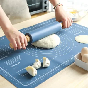 silicone baking mat rolling pin 1