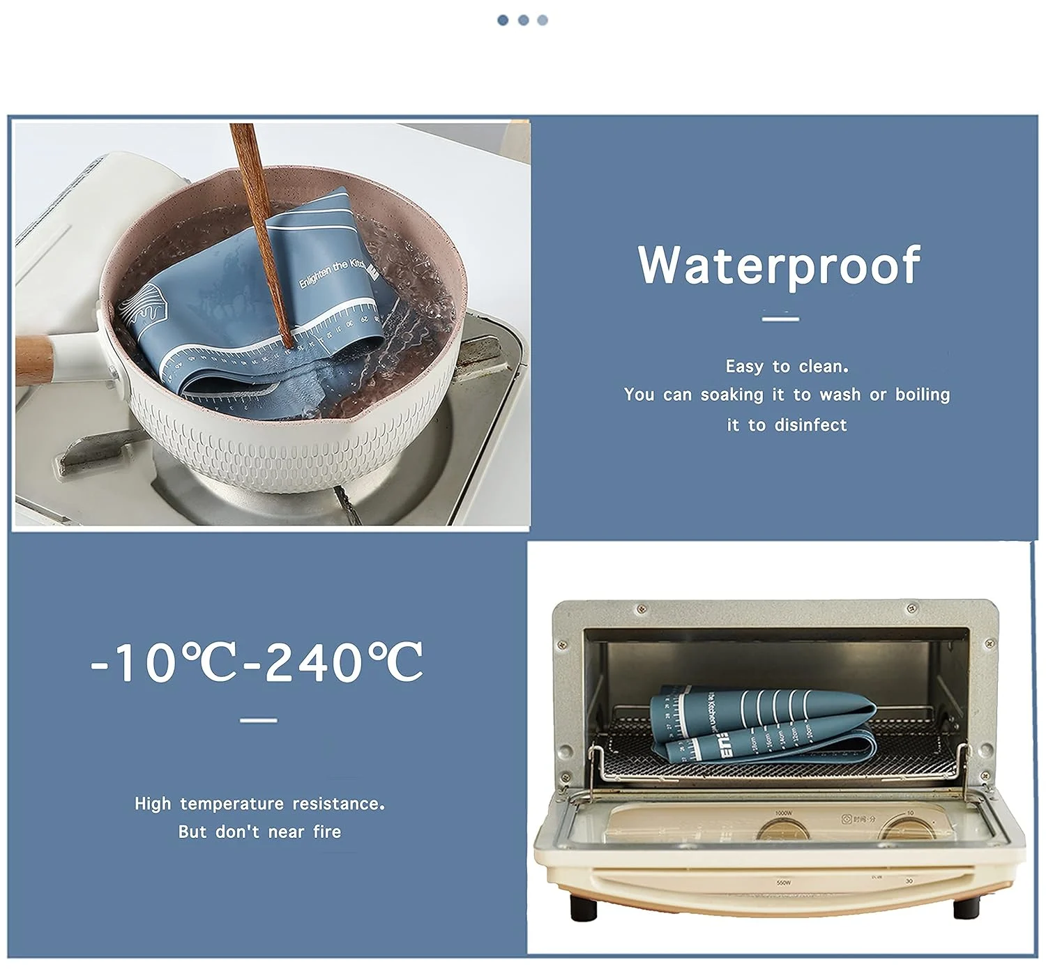 silicone baking mat rolling pin 7