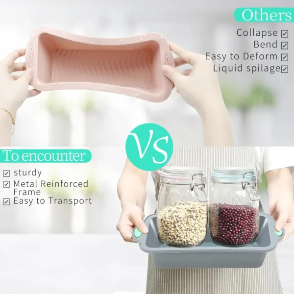 silicone bread loaf pan 3