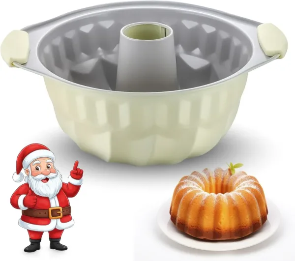 silicone cake pan pound 7
