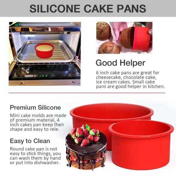 silicone cake pans 5