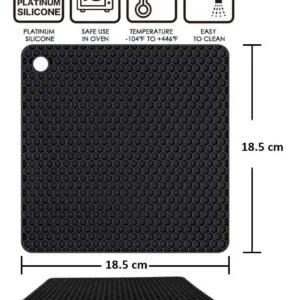 silicone coaster trivet 2