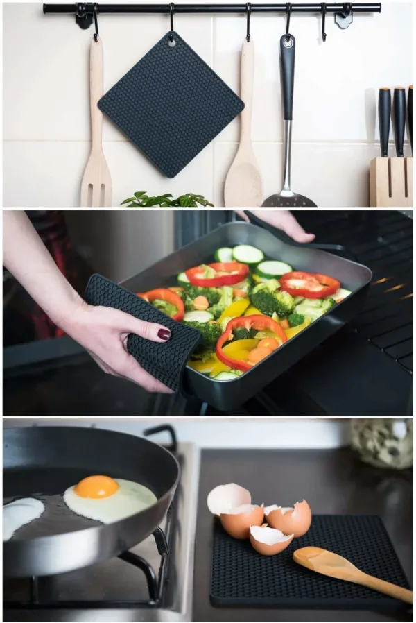 silicone coaster trivet 5