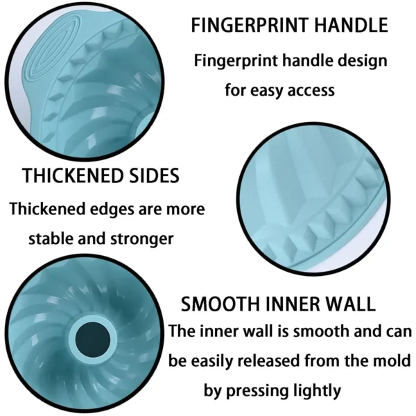 silicone fluted cake pan 6