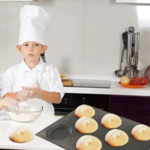 silicone hamburger bun mold 7