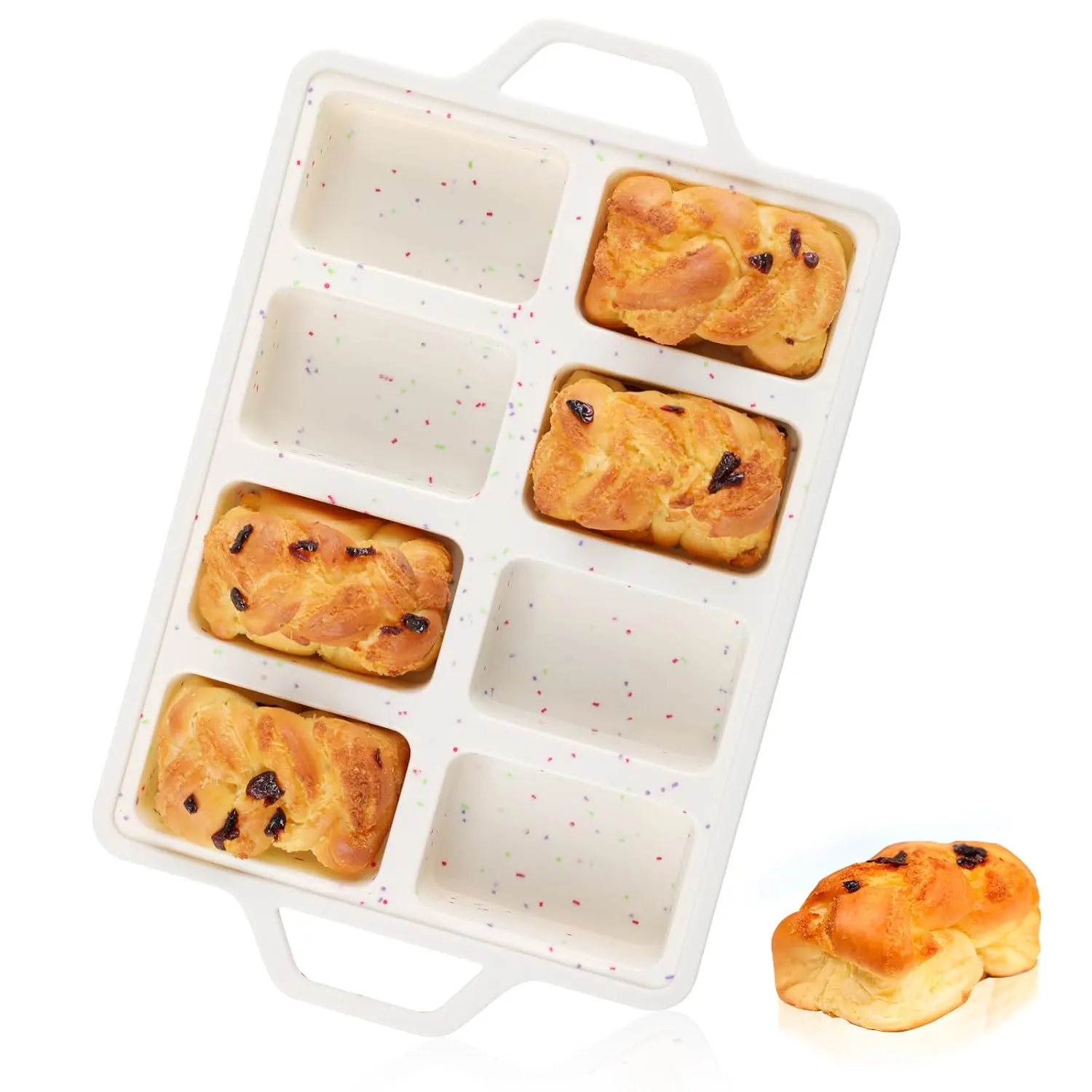 silicone mini loaf pan 1