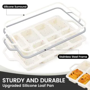 silicone mini loaf pan 2