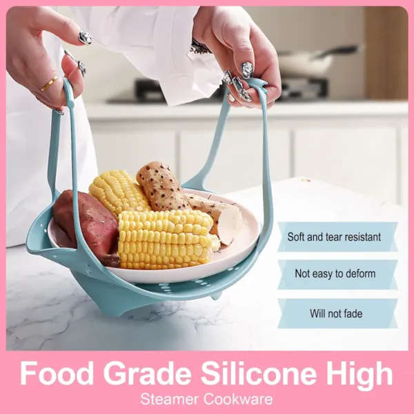 silicone steamer basket 6