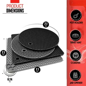 silicone trivet mats 6