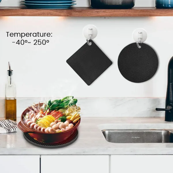 silicone trivet mats pads 5