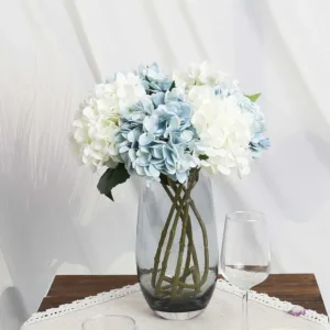silk hydrangea flowers 3