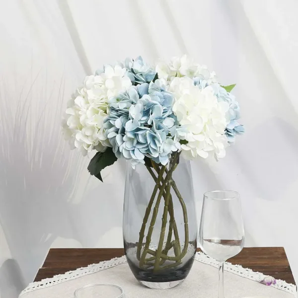 silk hydrangea flowers 3