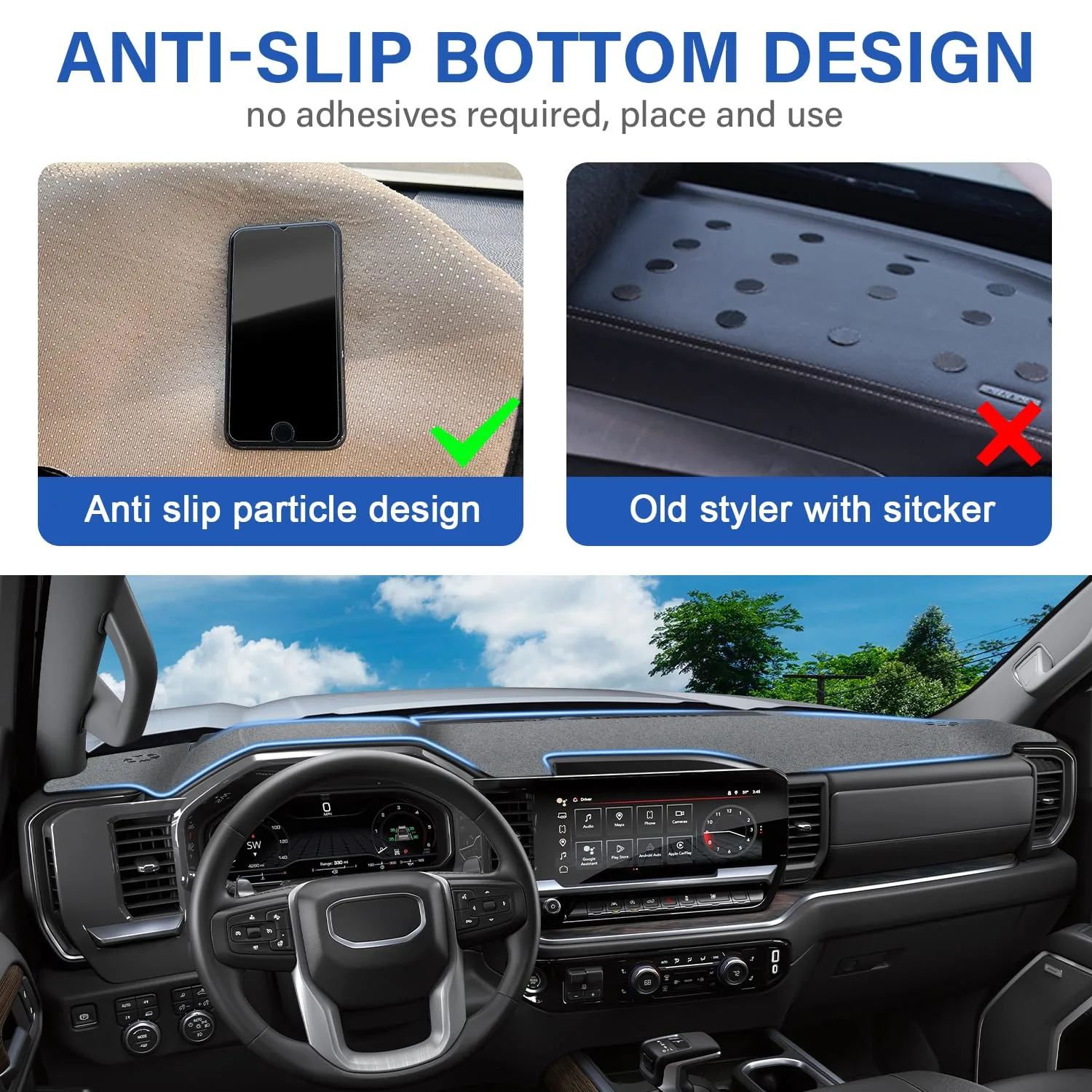 silverado sierra dash cover 3