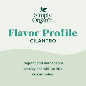 simply organic cilantro 3