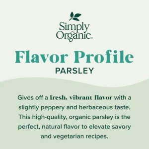 simply organic parsley flakes 3
