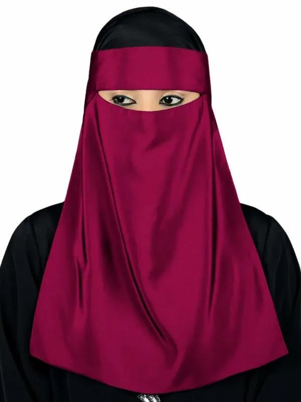 single layer niqab 6
