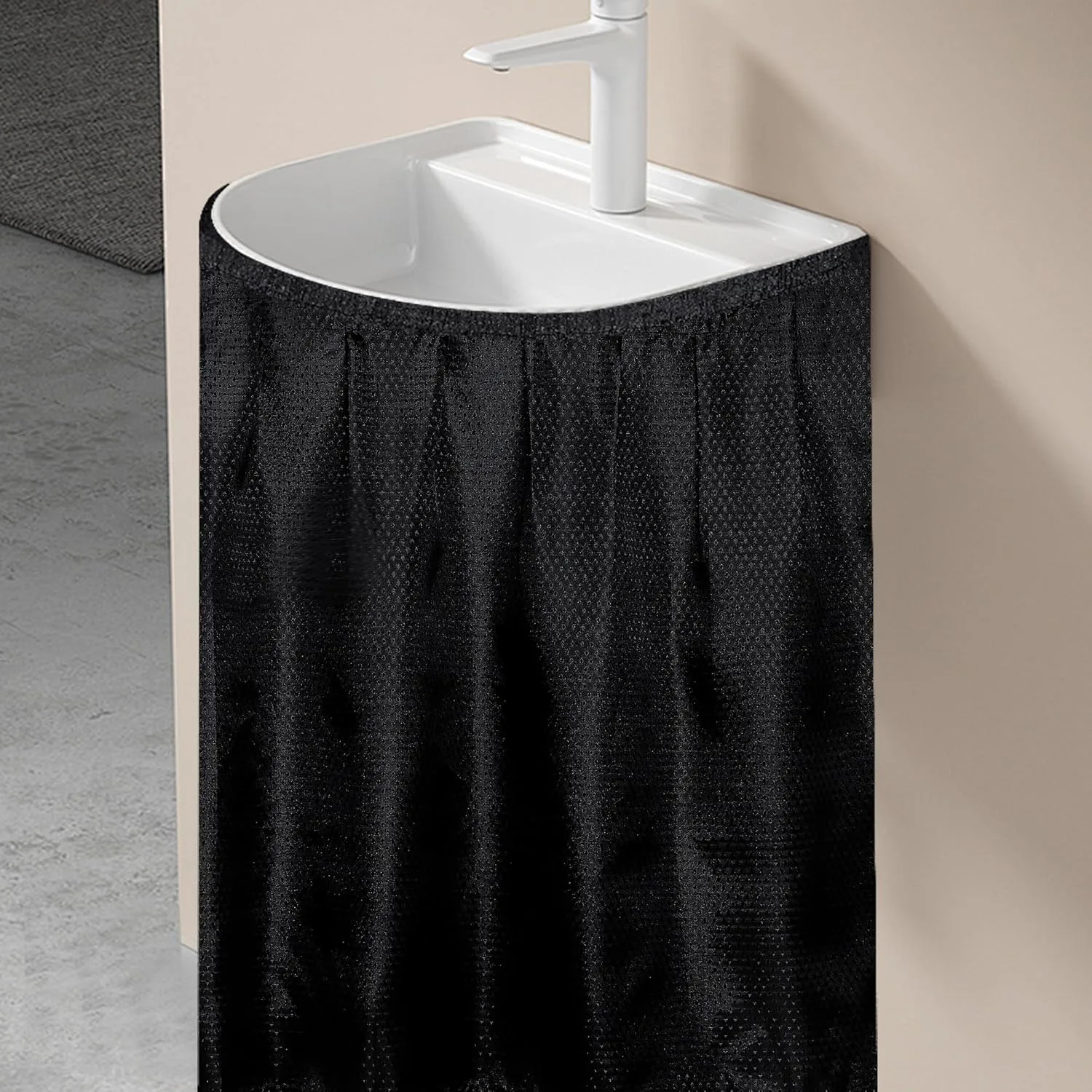 sink skirt pedestal sink 1
