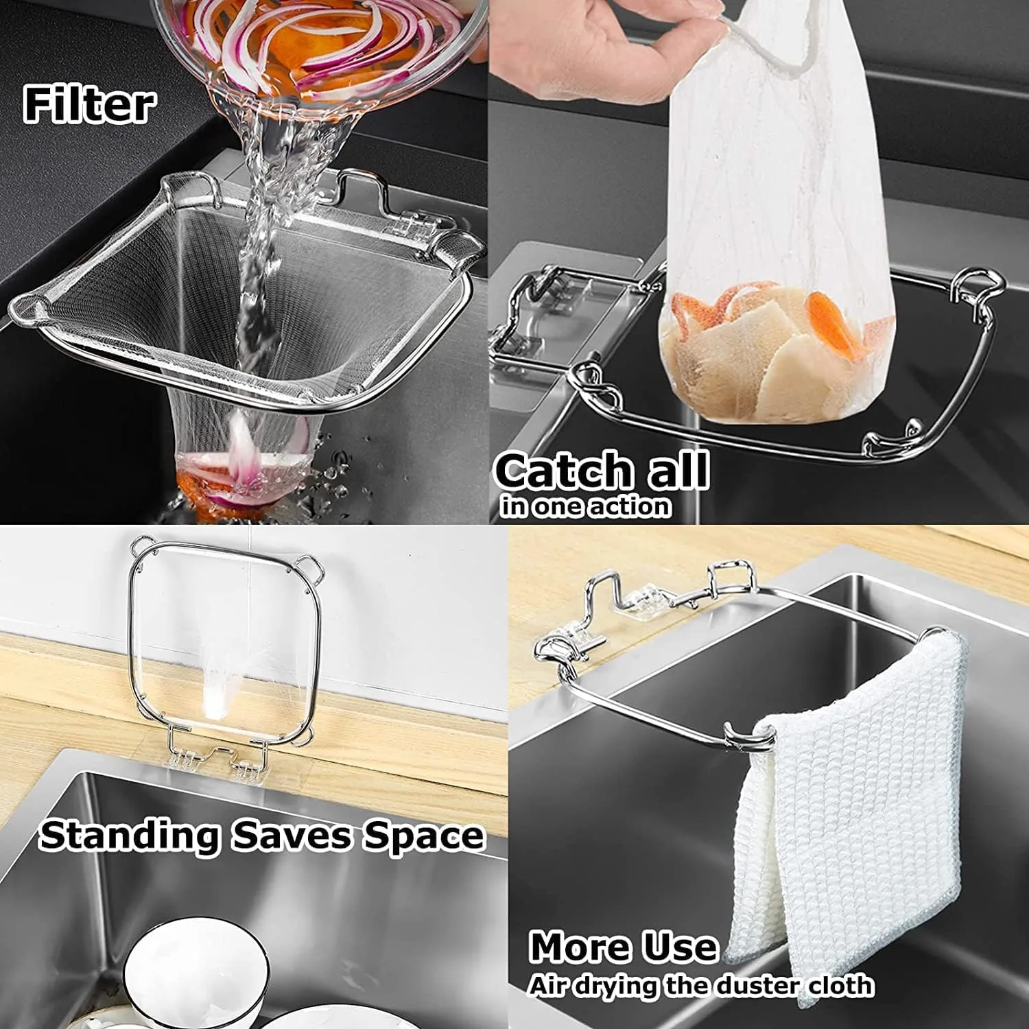 sink strainer corner 4