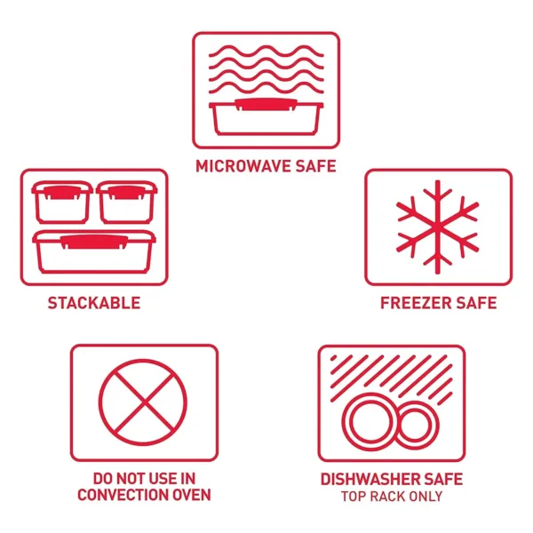 sistema microwave steamer red 5