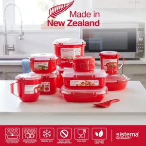 sistema microwave steamer red 6