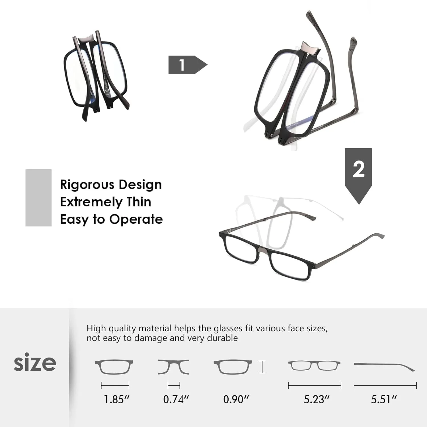 skyoak folding reading glasses 3