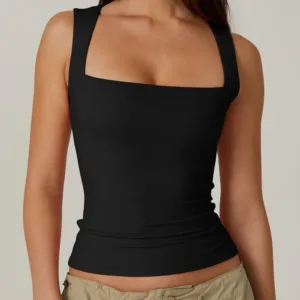 sleeveless square neck top 5