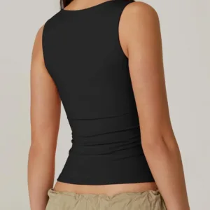 sleeveless square neck top 7