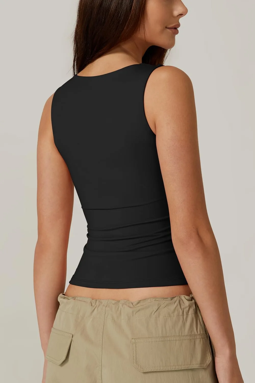 sleeveless square neck top 7