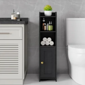 small bathroom storage corner 2