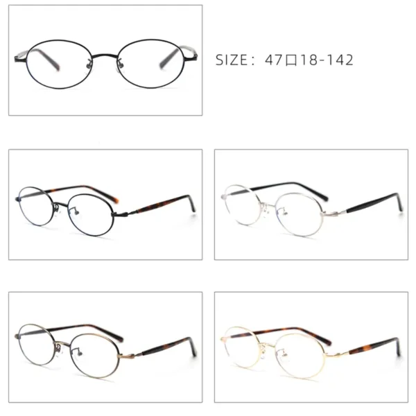 small oval glasses frame 5