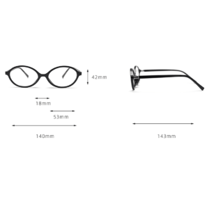 small oval glasses frames 6