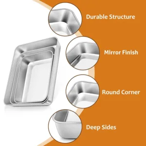 small oven tray stainless 3