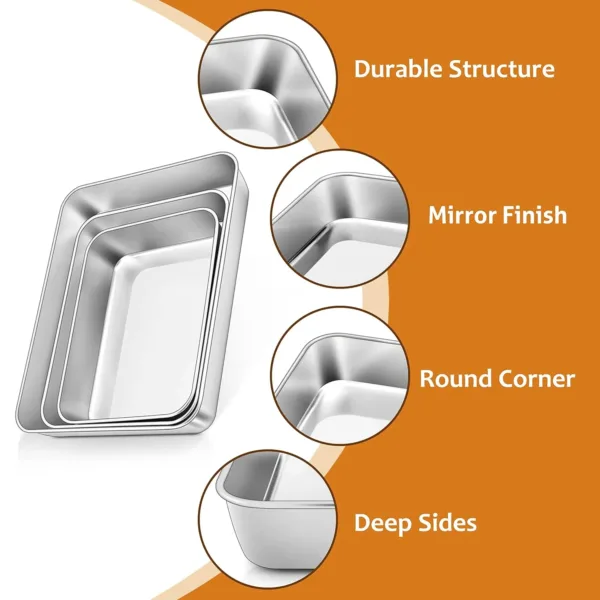 small oven tray stainless 3