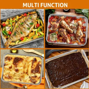 small oven tray stainless 7