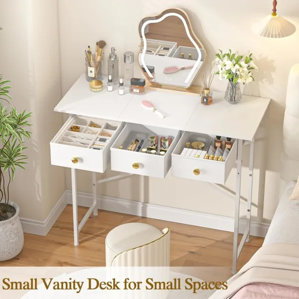small vanity desk drawers 5