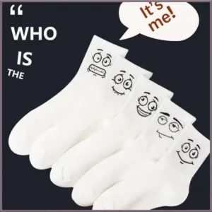 smiley face socks 5