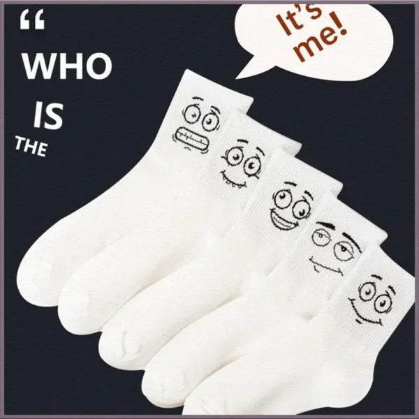 smiley face socks 5