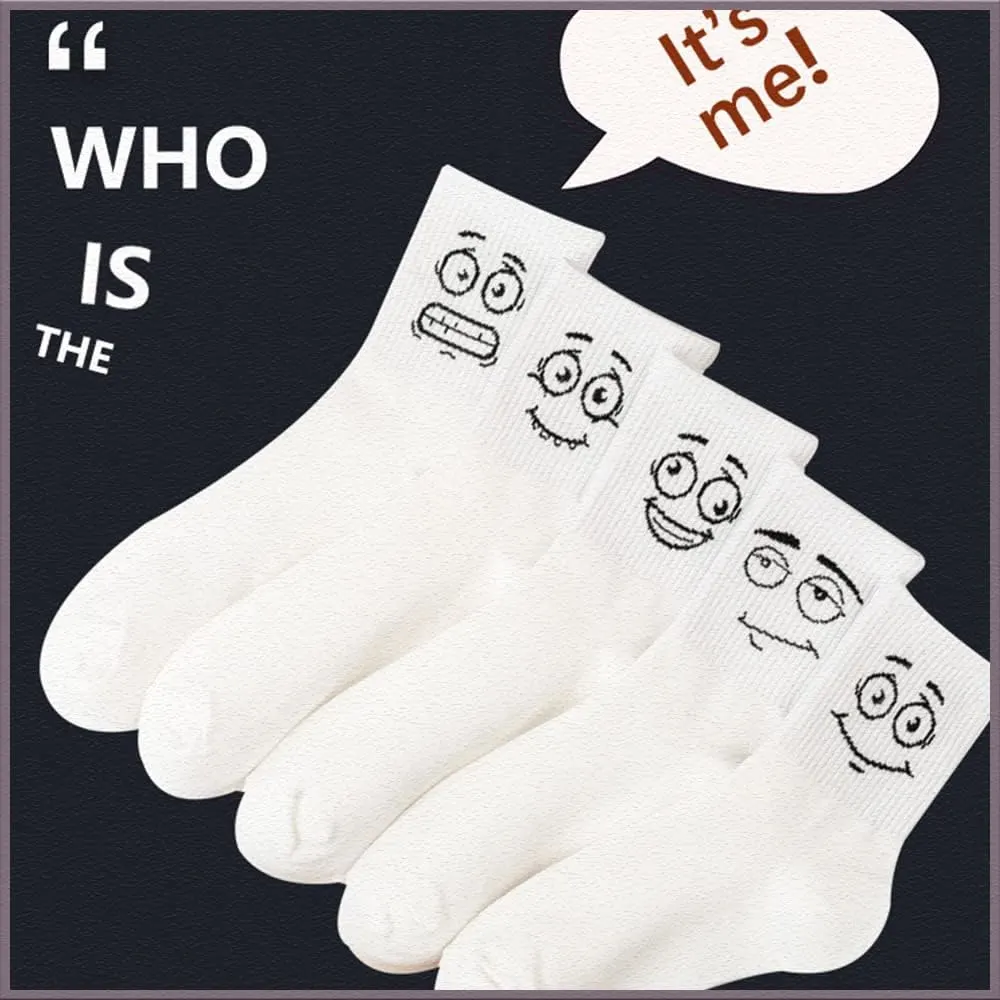 smiley face socks 5