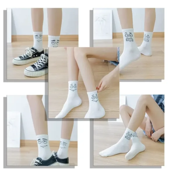 smiley face socks 6