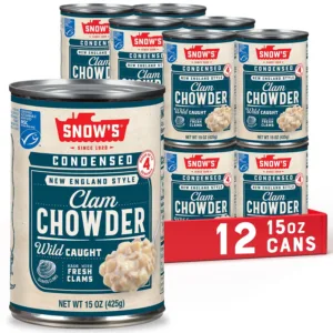 snows clam chowder 1